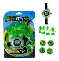 Relógio Omniverse Lançador De Disco C/ Som E Luz Ben 10 Top