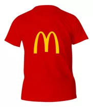 Camiseta Camisa Mc Donald S Para Montar Seu Kit Aniversario