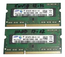 Macbook Ram Samsung 2gb 2x2gb Pc3 Ddr3 1333mhz - 1 Año Uso