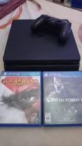 Ps4 Slim+ Joystick+ 2 Juegos 