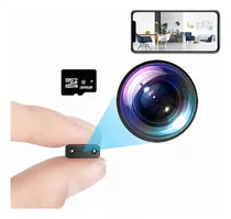 Camara Espia Mini Inalambrica Wifi Ful Hd 1080p Con 32gb Tf