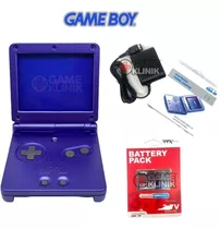 Kit Game Boy Advance Sp Carcasa + Cargador + Extra + H