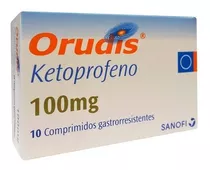 Orudis® 100 Mg X 10 Comprimidos | Ketoprofeno