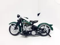 Miniatura Moto Harley-davdison 1936 El Knucklehead 1/18