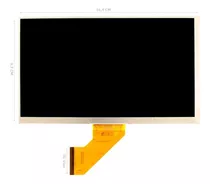 Display Lcd Compatível Tablet How Max Quad How 11a Ht-704