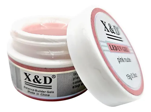 Gel Led Uv Alogamento De Unhas Acrigel Fibra Unhas G Nude Pink