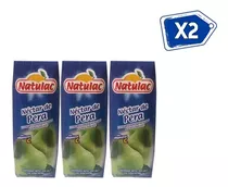 Tri Pack Jugo Néctar Sabor A Pera 250 Ml Natulac