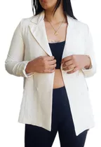 Blazer Sastrero Forrado De Mujern Talle 2 (m)