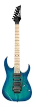 Guitarra Eléctrica Ibanez Rg Standard Rg370ahmz De Fresno Blue Moon Burst Con Diapasón De Arce