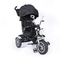 Triciclo Modelo Moto Harley Choper Ebaby Giratorio Reclinabl