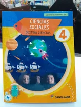 Ciencias Sociales 4 Destino Ciencias (edicion Año 2024): Contenidos Prioritarios Ebi, De Sin . Editorial Santillana, Tapa Blanda, Edición 1 En Español