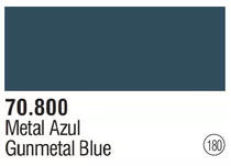 Tinta Gunmetal Blue 70800 Model Color Vallejo Modelismo
