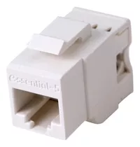 Conector Fêmea Rj45 Keystone Nexans Essential-5 Cat5e Branco