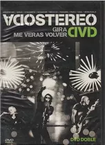 Dvd - Soda Stereo / Gira Me Veras Volver - 2 Dvd
