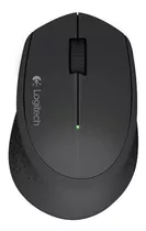 Mouse Sem Fio Logitech  M280 Preto Wifi Usb Nano + Nf