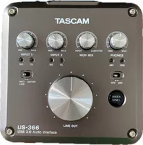 Tascam Us-366 Interface De Audio Usb 2.0