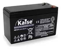 Batería Recargable 12v 7ah (es De 7.2ah) Kaise Ups Alarma   