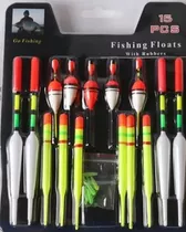 Flotador De Pesca Pack 15 Unidades Jainelfishing