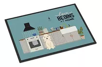 Caroline's Treasures Sandy Bedlington Terrier Escena De Coci