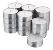 Velas Pack X 50 Con Latitas P/hornito Colores Noche S/aroma