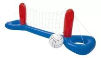 Playcenter Voleibol Inflável Com Bola Cor Azul-escuro
