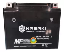 Bateria De Gel 12n7-3a Nitrox 200 Ex200 Rt200 Dm200 Ft250