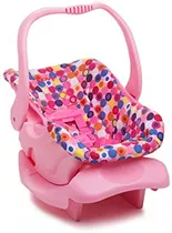 Asiento De Muñeca Para Automóvil - Pink Dot