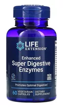 Life Extension Enzimas Super Digestivas Mejoradas 60caps Sfn