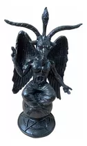 Imagem Baphomet Em Resina 25 Cm