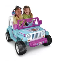 Carrito Niña Eléctrico Power Wheels Frozen Jeep Xtreme C