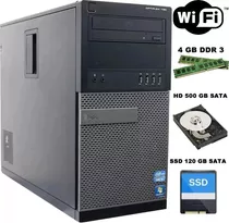 Cpu Dell Optiplex 790 I3, 8gb, Ssd 120gb, Hd 500gb - C/ Wifi