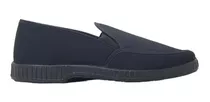 Zapatilla Pancha Mocasin Elastico Lona Hombre