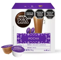 Capsulas Mocha Nescafé Dolce Gusto De 16 Unidades