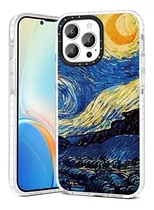 Jowhep Starry Night Para iPhone 13 Pro Max Case Van Cpv5m