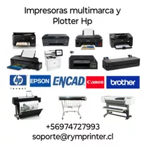 Mantencion  Reparacion Impresoras Multimarca, Plotter Hp