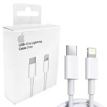 Cable Blanco Original Apple Usb-c To Lightning (1m)