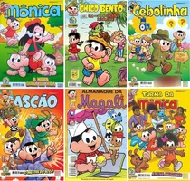  Kit Com 100 Gibis Turma Da Mônica P/ Revenda Há Repetiçoes.