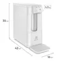 Primeira imagem para pesquisa de purificador de agua electrolux gelada fria e natural eletrico compacto pure 4x cinza pe12g