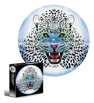 Quebra-cabeça Novo Puzzle 1000 Peças Tigre Branco 65x65cm 