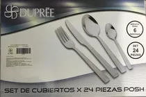 Set De Cubiertos 24 Piezas 