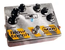 Pedal Para Bajo Mxr M-181 Bass Blowtorch Color Plateado