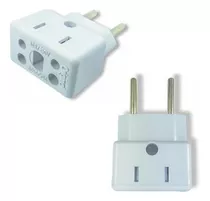 Adaptador Tomada 3 Pinos P/ 2 Benjamin 10 E 20 Amperes 110v/220v