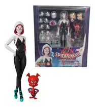 The Spider-verse Mafex No.134 Spider-gwen & Spider-ham