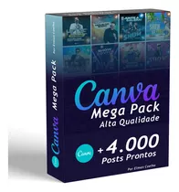 Pack Canva +4000 Posts Prontos - Os Melhores Segmentos