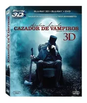 Abraham Lincoln Cazador De Vampiros Blu-ray 3d + Bd + Dvd