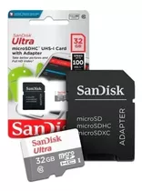  Cartão De Memória Sandisk Ultra Micro Sd 32gb Original 