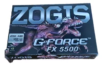 Placa De Vídeo Zogis Geforce Fx 5500 256 Mb 128 Bit Agp 8x