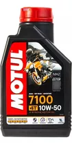 Aceite Motul 7100 Ester 4t 10w-50 100% Sintetico 1lt -fas