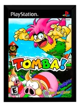 Quadro Decorativo Capa A4 25x33 Tomba! Playstation 1