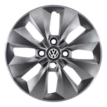 Taza Rodado 14 Volkswagen Gol Trend Grafito 2013 2015 C/logo